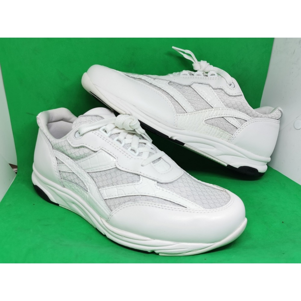 SAS Tour Mesh Saint 12 Wide Womens White Walking Shoes 2108-874
